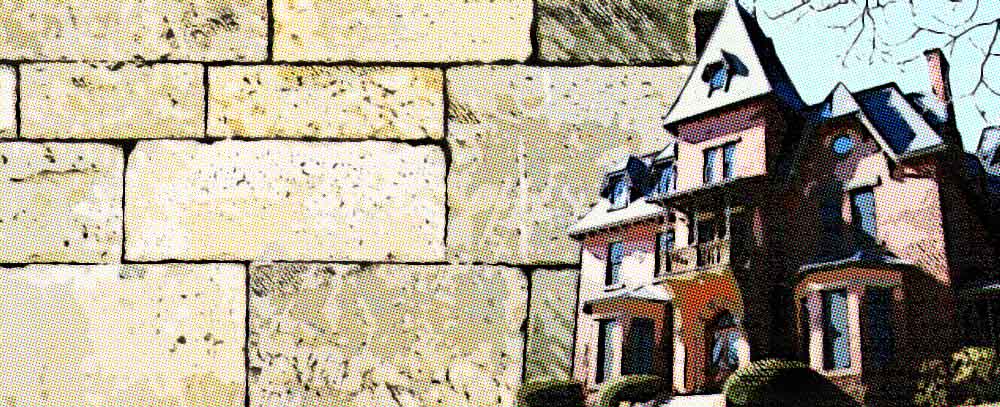 revestimiento exterior con piedra de laja