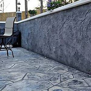 revestimiento exterior con piedra de laja combinada