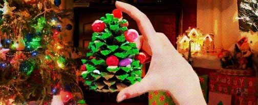 ¿Cómo hacer mini arboles de navidad?