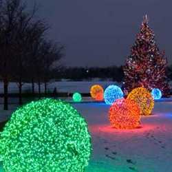 decoración navidad led arboles