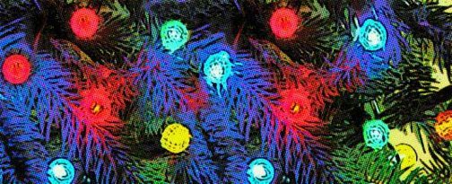 ideas para decorar la navidad con luces led