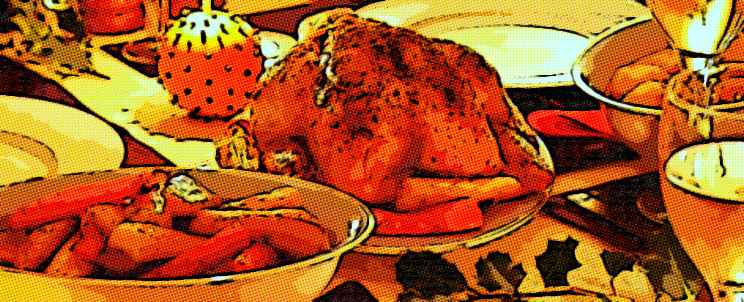 Tres platos principales navideños originales