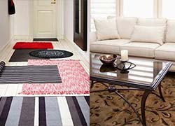 alfombras de pelo corto decorar