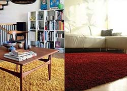 alfombras de pelo largo tipos