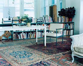 alfombras tipo persa escritorio