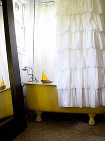 diseños de cortinas de baño