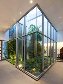 decoracion zen interior ventanas