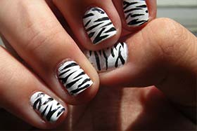 diseño uñas animal print clasicas