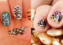 diseño uñas animal print estilos