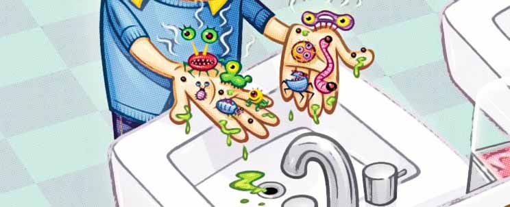 higiene de las manos en niños