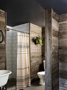 ideas decorar baño rustico ducha