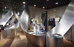 decoración locales metal