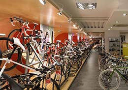 iluminación locales bicicletas