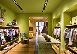 iluminación locales ropa