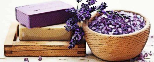cómo hacer sales de baño aromáticas caseras