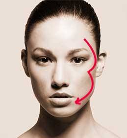 Trucos de maquillaje para perfilar el rostro femenino