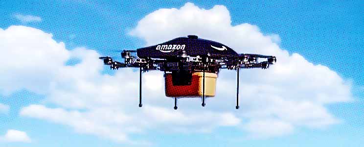 dron de amazon para delivery