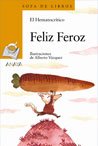 tapa de libro para niños "feliz feroz"