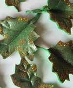 manualidades fiestas hojas