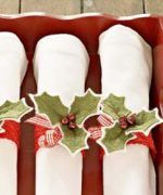 manualidades fiestas servilletas