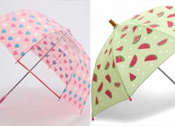 paraguas niños niñas