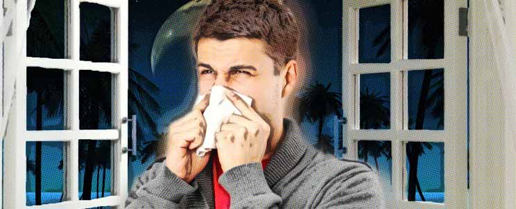 rinitis alérgica nocturna