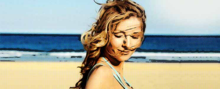 cabello en el verano