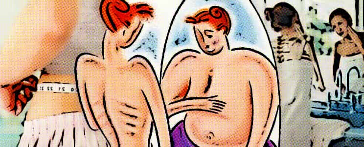 distorsión de la imagen corporal