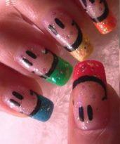nail art sonrisa