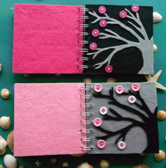 Manualidades para decorar un cuaderno de notas